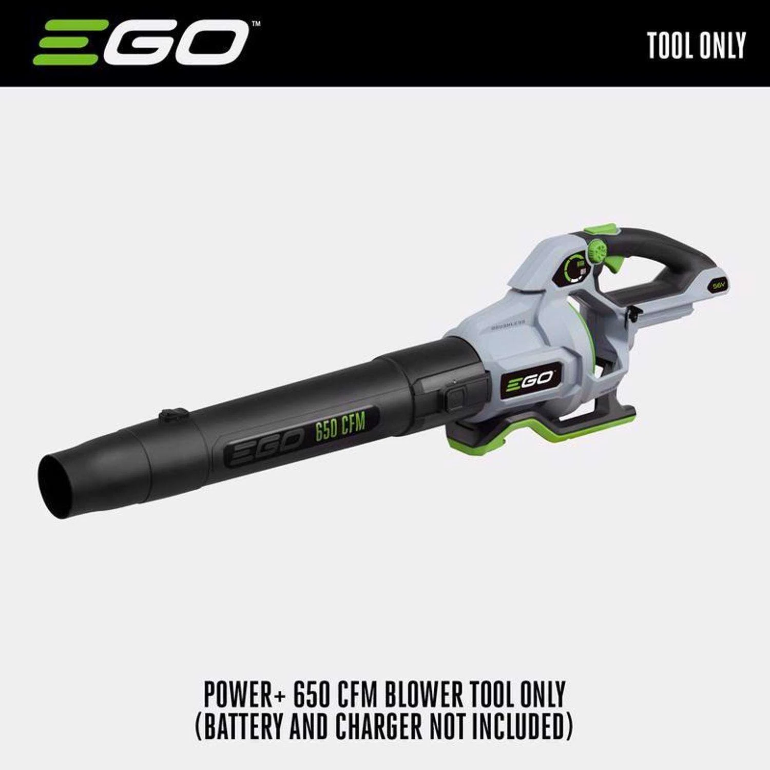EGO Power+ LB6500 180 Mph 650 CFM 56 V Battery Handheld Leaf Blower Tool Only 4 EGO Power+ LB6500 180 Mph 650 CFM 56 V Battery Handheld Leaf Blower Tool Only - Image 2