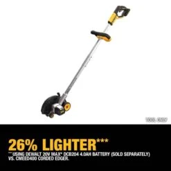 DeWalt MAX DCED400B 2 In. 20 V Battery Edger Tool Only 13 DeWalt MAX DCED400B 2 In. 20 V Battery Edger Tool Only -Power Lawn Equipment 5b461a3d a561 47d8 b83f 33d61ca1b9ad