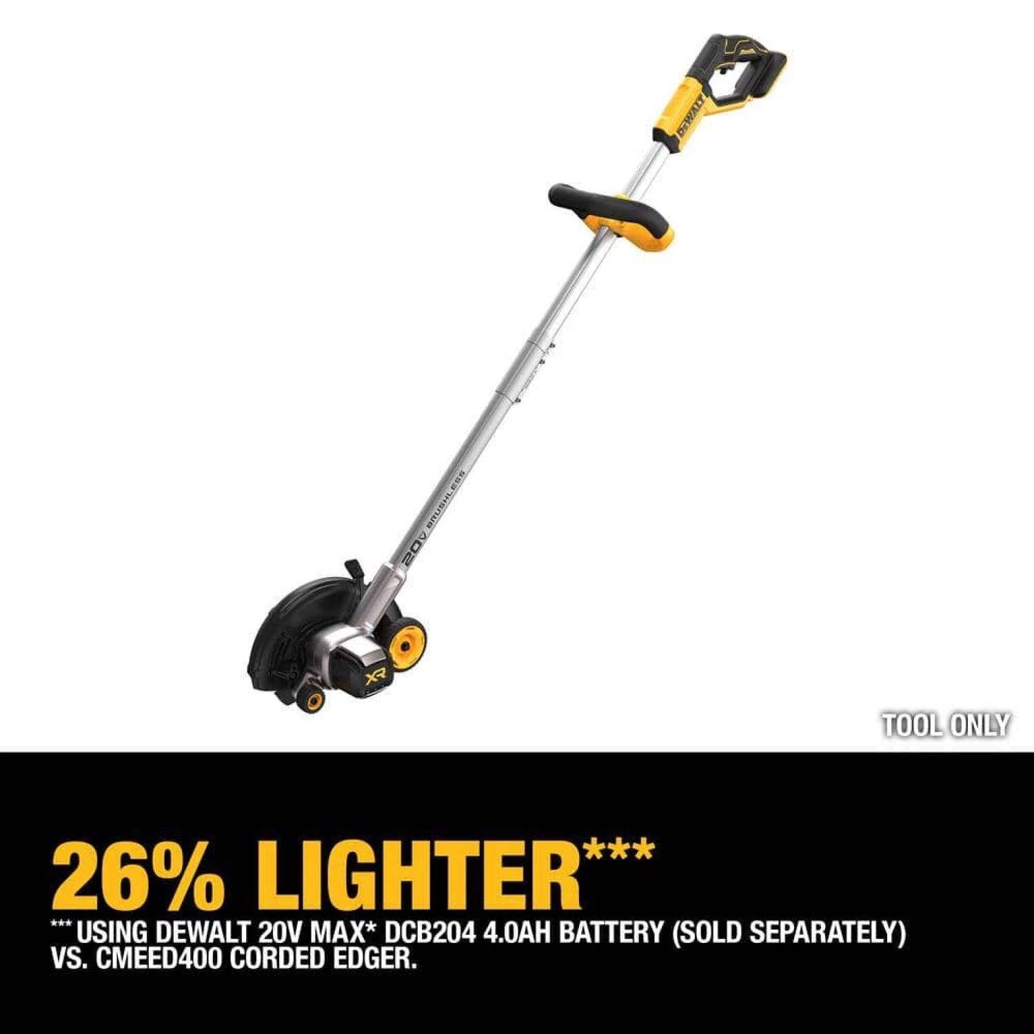 DeWalt MAX DCED400B 2 In. 20 V Battery Edger Tool Only 6 DeWalt MAX DCED400B 2 In. 20 V Battery Edger Tool Only - Image 4