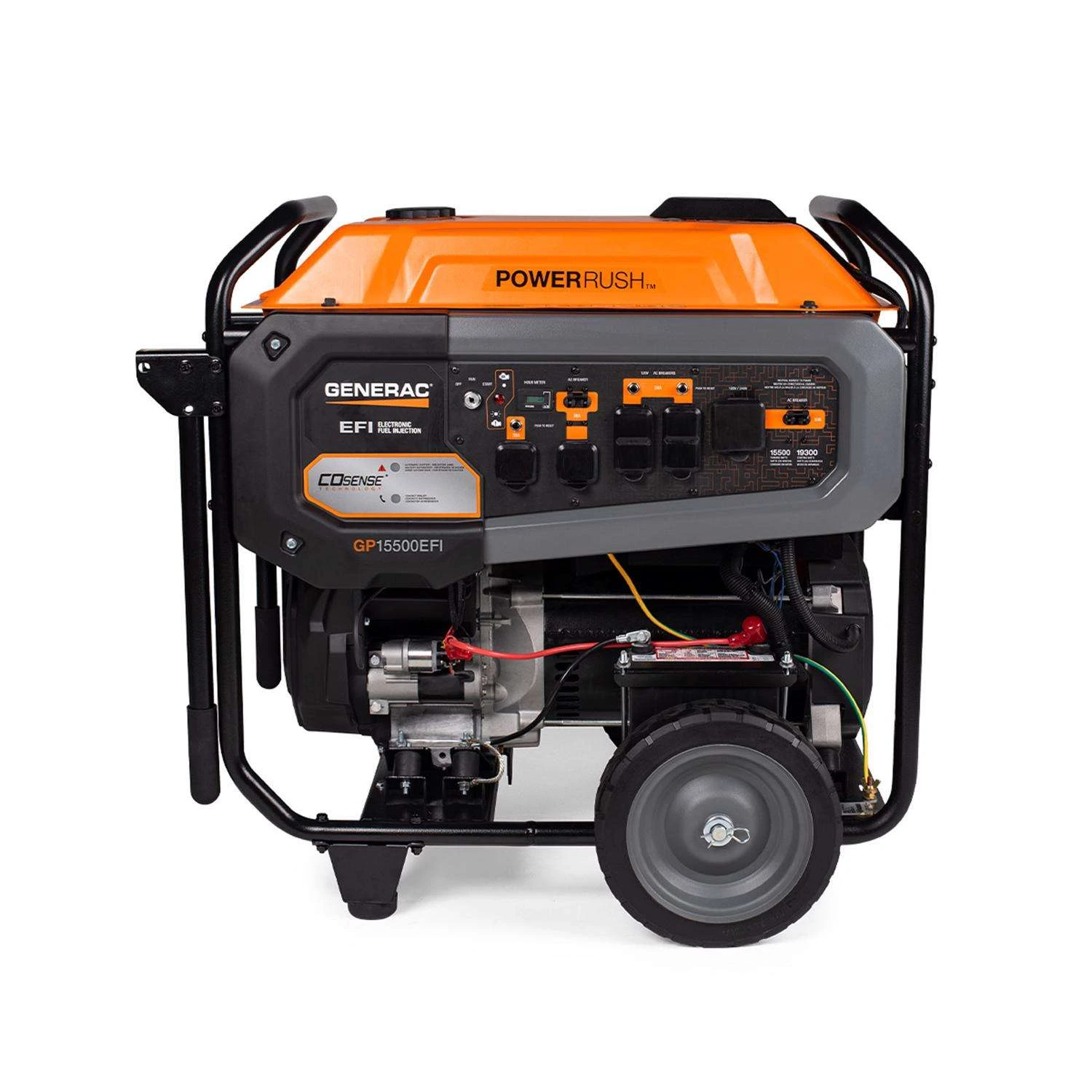 Generac GP Series 15500 W 120 V Electric Portable Generator Kit (Battery & Charger) GP15500EFI 5 Generac GP Series 15500 W 120 V Electric Portable Generator Kit (Battery & Charger) GP15500EFI - Image 3