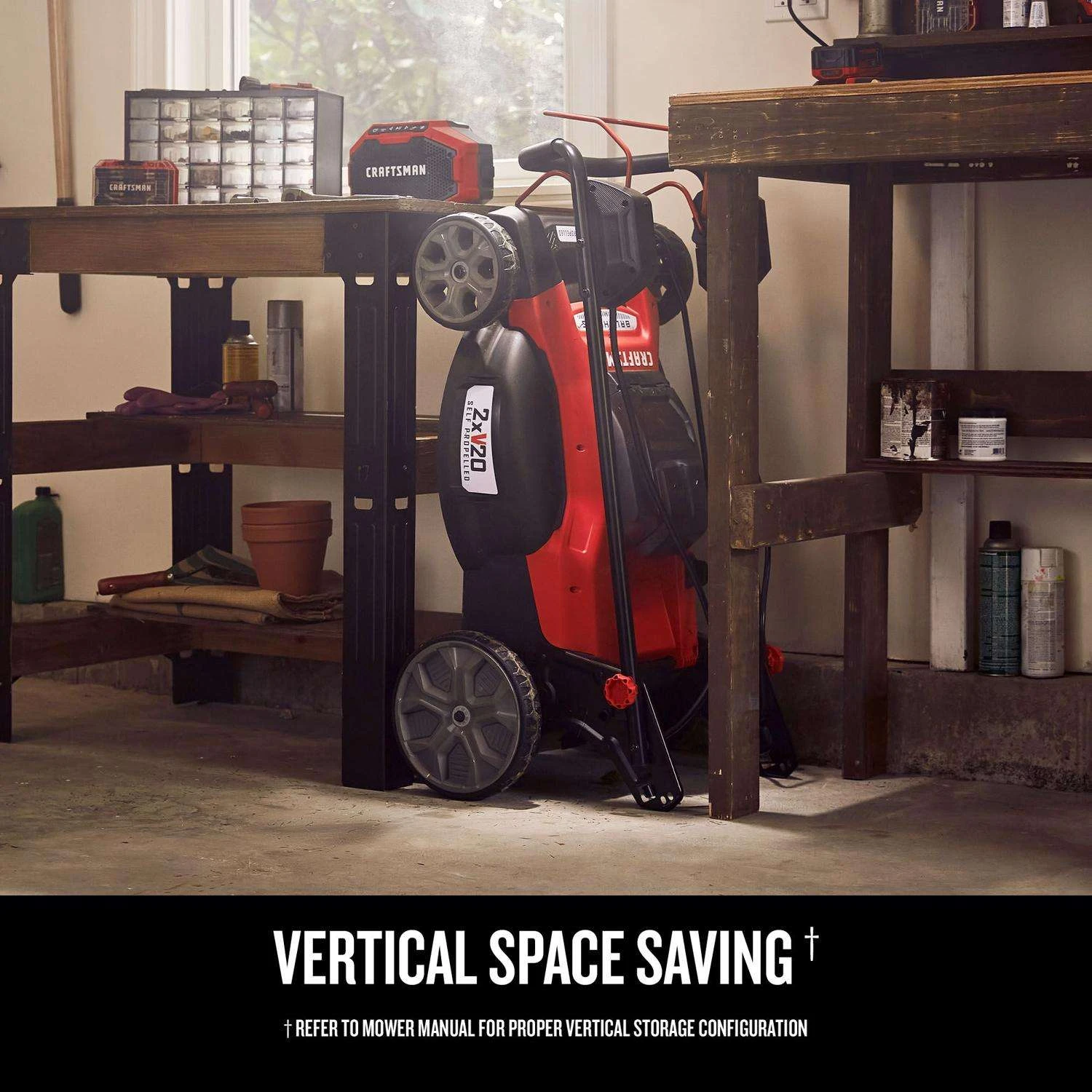 Craftsman 13 In. 20 V Battery Self-Propelled Lawn Mower Kit (Battery & Charger) 8 Craftsman 13 In. 20 V Battery Self-Propelled Lawn Mower Kit (Battery & Charger) - Image 6