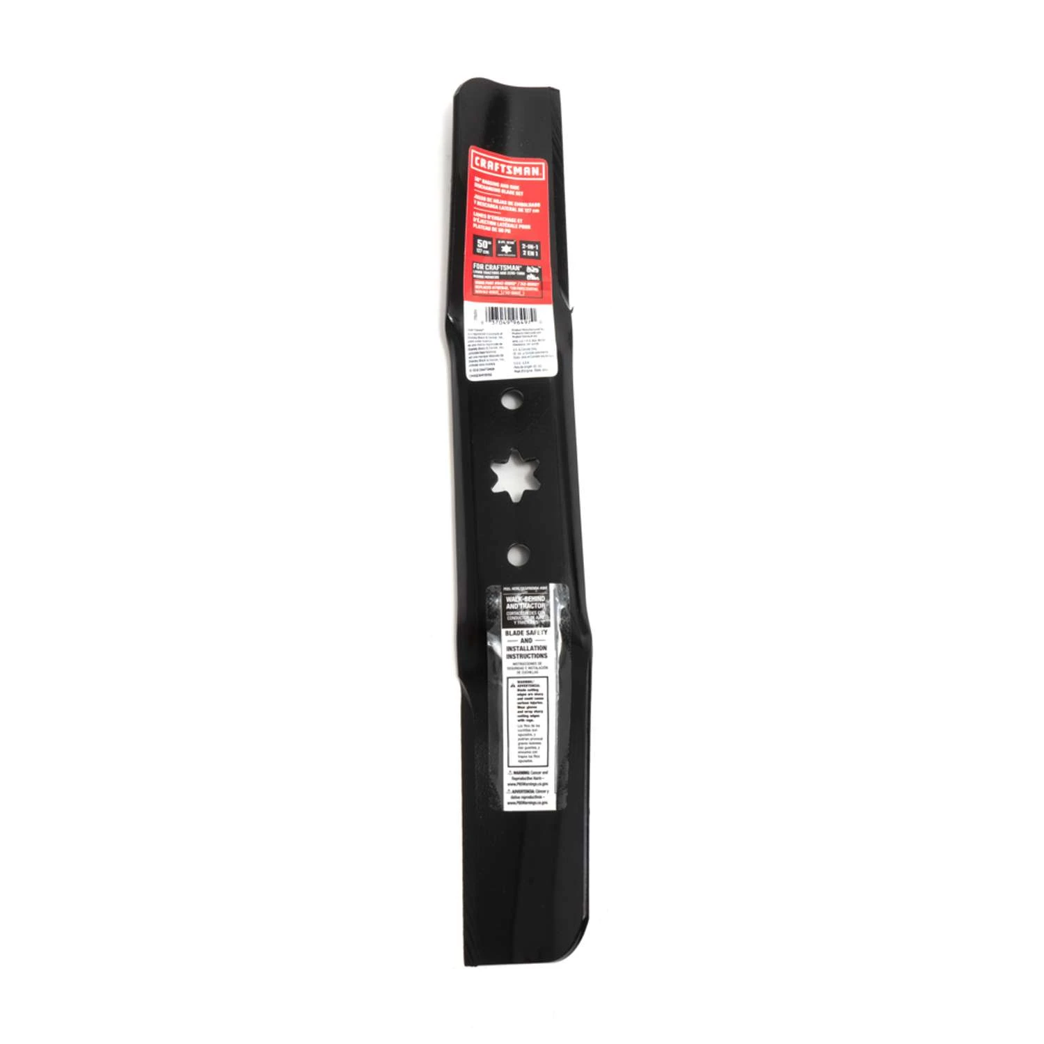 Craftsman 50 In. 2-in-1 Mower Blade Set For Riding Mowers 3 Pk 3 Craftsman 50 In. 2-in-1 Mower Blade Set For Riding Mowers 3 Pk