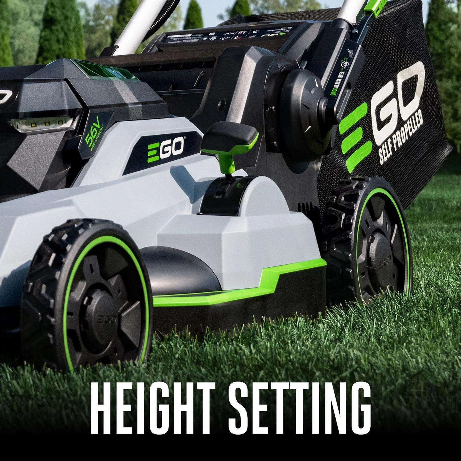 EGO Power+Touch Drive LM2125SP 21 In. 56 V Battery Self-Propelled Lawn Mower Kit (Battery & Charger) W/ 7.5 AH BATTERY 10 EGO Power+Touch Drive LM2125SP 21 In. 56 V Battery Self-Propelled Lawn Mower Kit (Battery & Charger) W/ 7.5 AH BATTERY - Image 8
