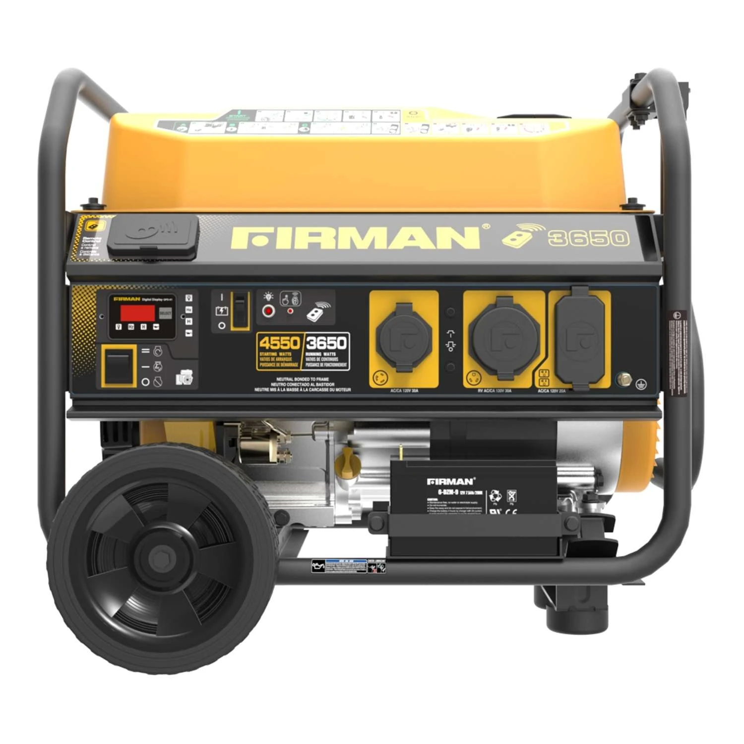 Firman Performance Series 3650 W 120 V Gasoline Portable Generator 3 Firman Performance Series 3650 W 120 V Gasoline Portable Generator