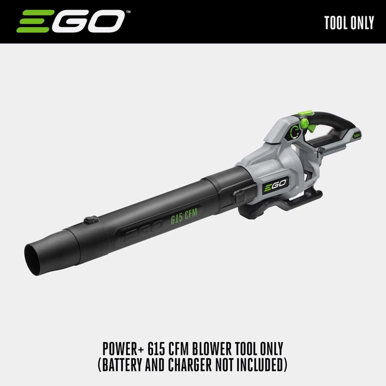 EGO Power+ LB6150 170 Mph 615 CFM 56 V Battery Handheld Leaf Blower Tool Only 4 EGO Power+ LB6150 170 Mph 615 CFM 56 V Battery Handheld Leaf Blower Tool Only - Image 2