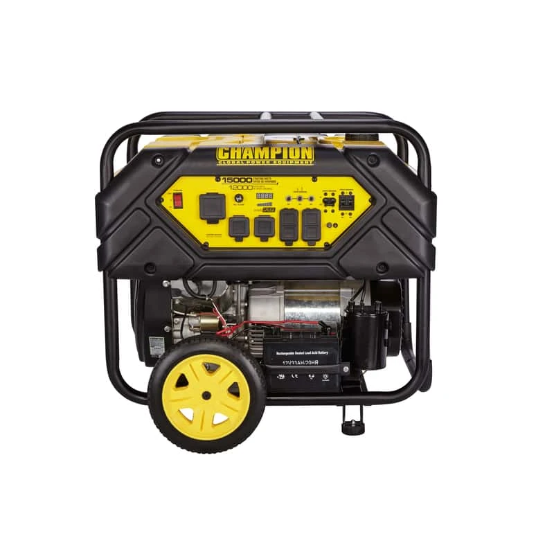 Champion 12000 W 240 V Gasoline Portable Generator 3 Champion 12000 W 240 V Gasoline Portable Generator