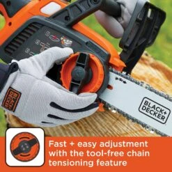 Black & Decker Black+Decker MAX 10 In. 20 V Battery Chainsaw Kit (Battery & Charger) 16 Black & Decker Black+Decker MAX 10 In. 20 V Battery Chainsaw Kit (Battery & Charger) -Power Lawn Equipment 69173f62 1336 4217 a569 4d6f28777de3