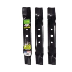 MaxPower 48 In. Standard Mower Blade Set For Riding Mowers 3 Pk