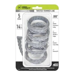 Weed Warrior Commercial Grade .080 In. D X 14 Ft. L Trimmer Line