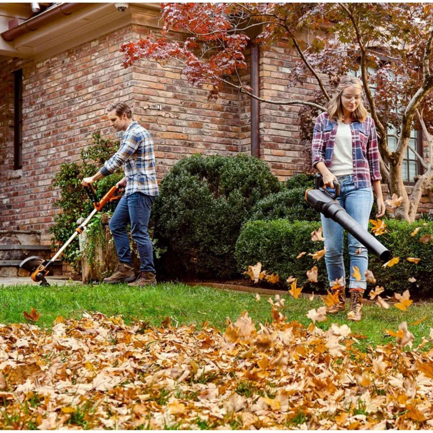 Worx WG929 12 In. 20 V Battery Blower/Trimmer Kit (Battery & Charger) 4 Worx WG929 12 In. 20 V Battery Blower/Trimmer Kit (Battery & Charger) - Image 2