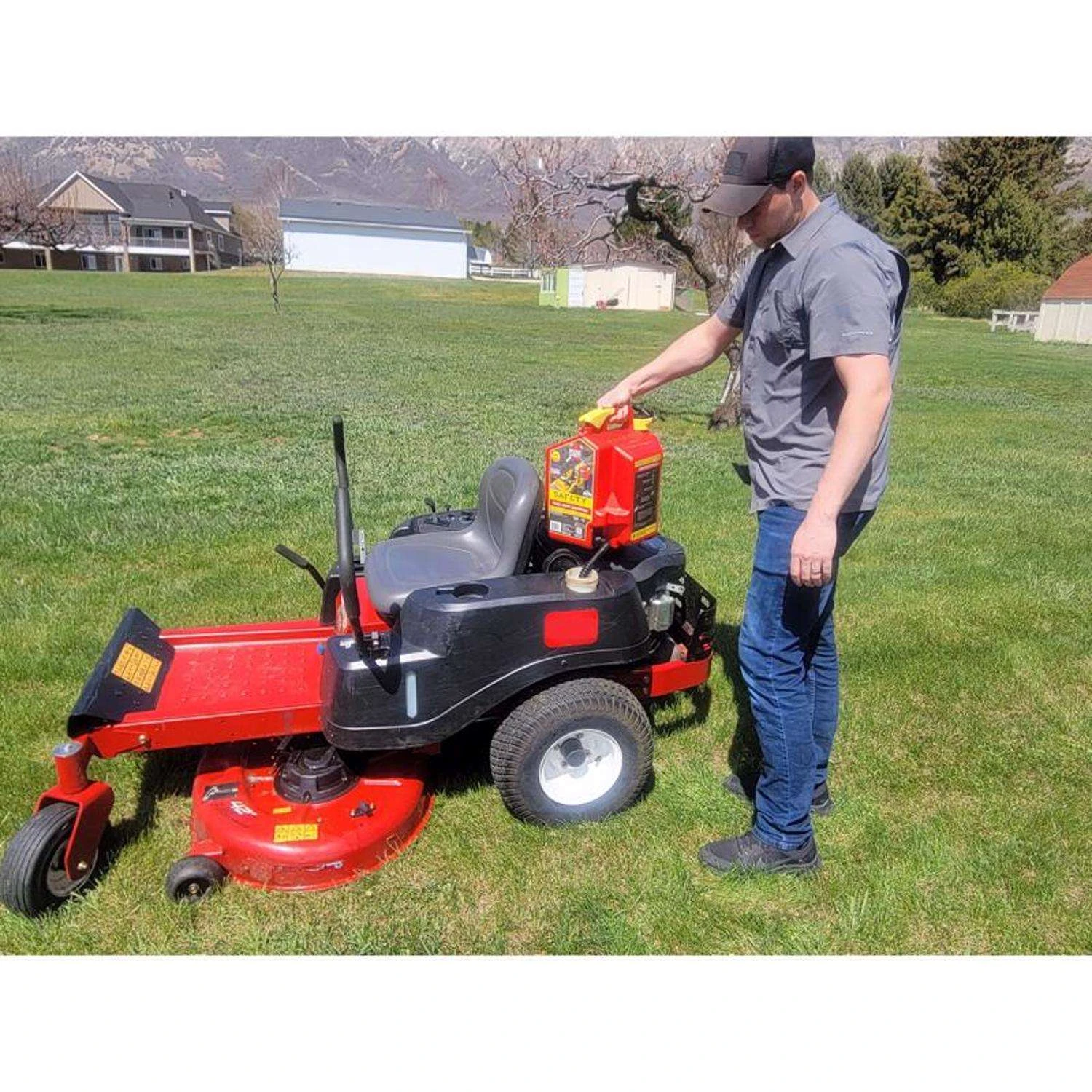 SureCan Plastic Safety Gas Can 5 Gal 9 SureCan Plastic Safety Gas Can 5 Gal - Image 7