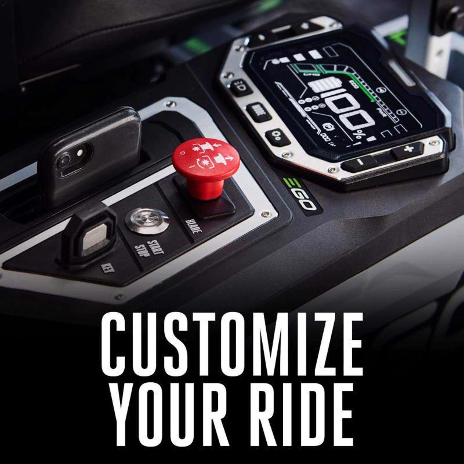 EGO Power+ Z6 ZT5207L 52 In. 56 V Battery Zero Turn Riding Mower Kit (Battery & Charger) W/ SIX 12.0 AH BATTERIES 10 EGO Power+ Z6 ZT5207L 52 In. 56 V Battery Zero Turn Riding Mower Kit (Battery & Charger) W/ SIX 12.0 AH BATTERIES - Image 8