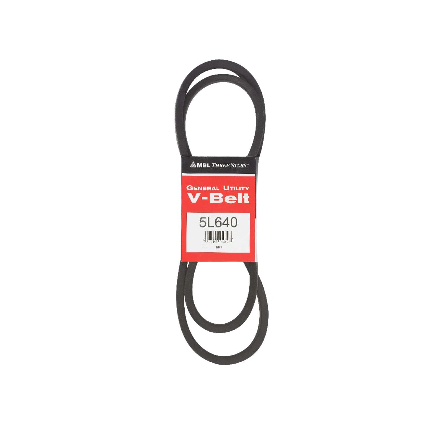 Mitsuboshi FHP 5L640 Standard General Utility V-Belt 0.63 In. W X 64 In. L For Fractional Horsepower 3 Mitsuboshi FHP 5L640 Standard General Utility V-Belt 0.63 In. W X 64 In. L For Fractional Horsepower