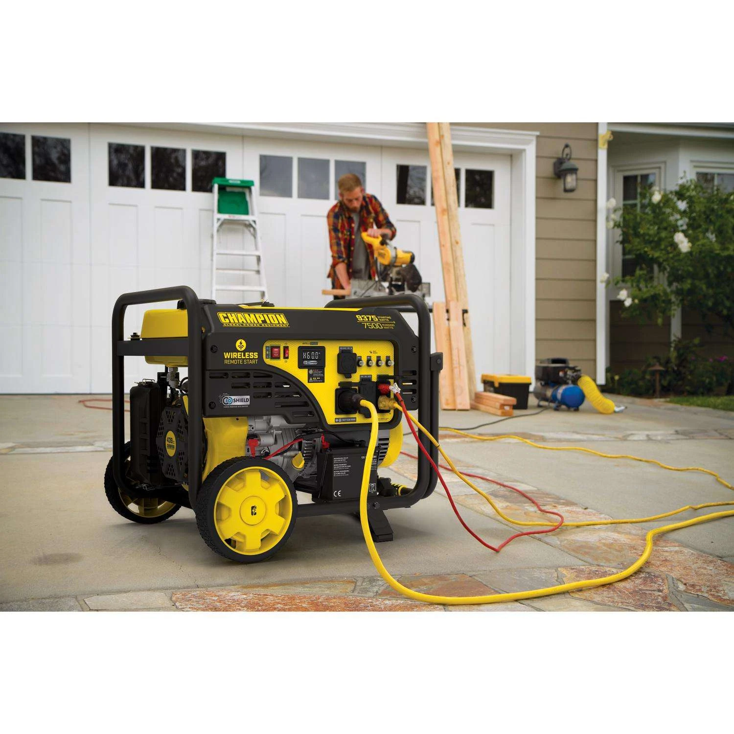 Champion 7500 W 120/240 V Gasoline Portable Generator 7 Champion 7500 W 120/240 V Gasoline Portable Generator - Image 5