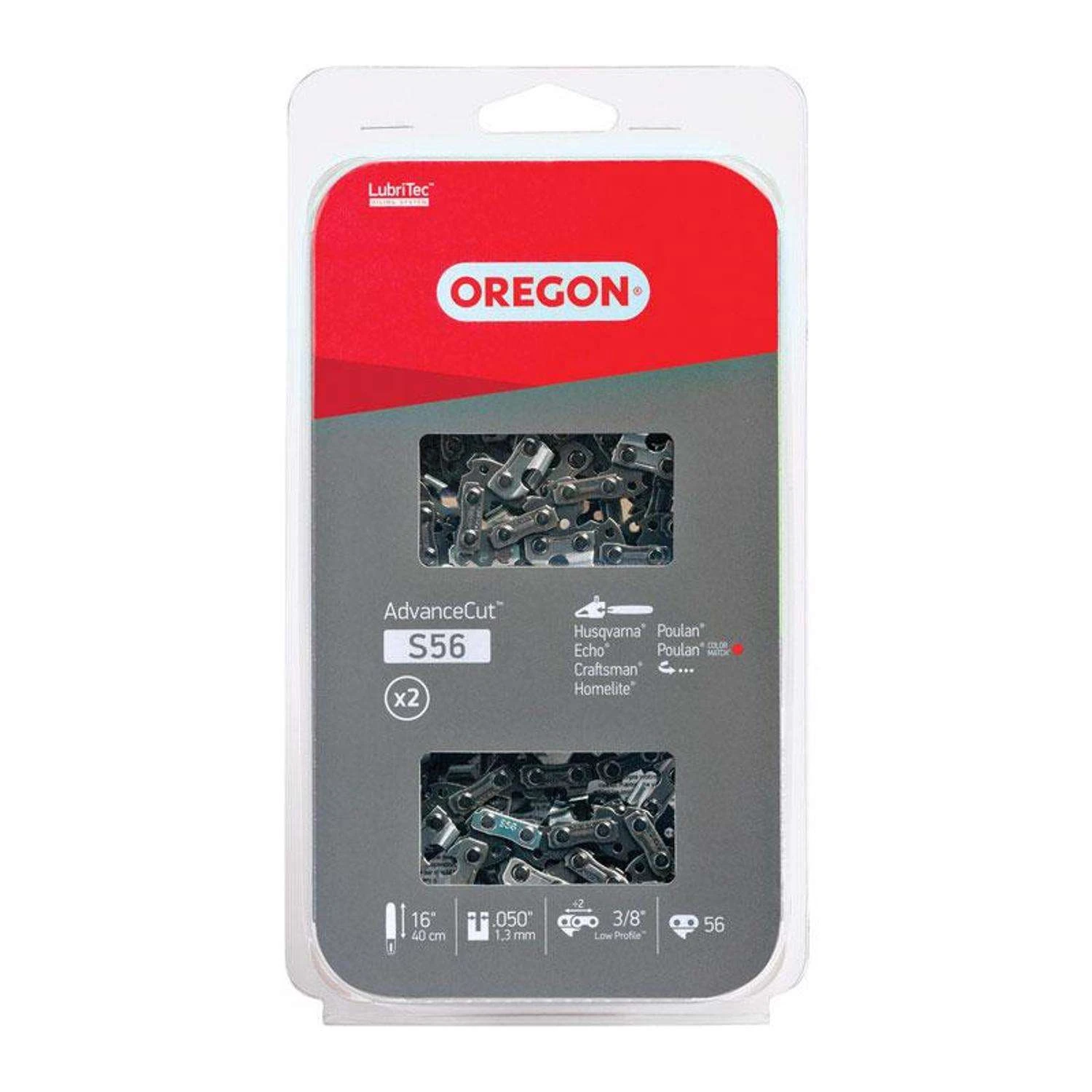 Oregon AdvanceCut S56T 16 In. Chainsaw Chain 56 Links 3 Oregon AdvanceCut S56T 16 In. Chainsaw Chain 56 Links