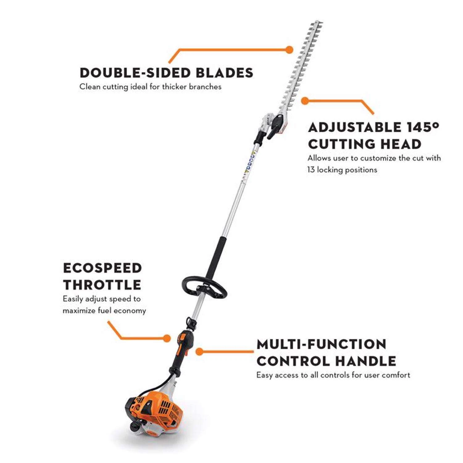 STIHL HL 94 K 24 In. Gas Hedge Trimmer 4 STIHL HL 94 K 24 In. Gas Hedge Trimmer - Image 2