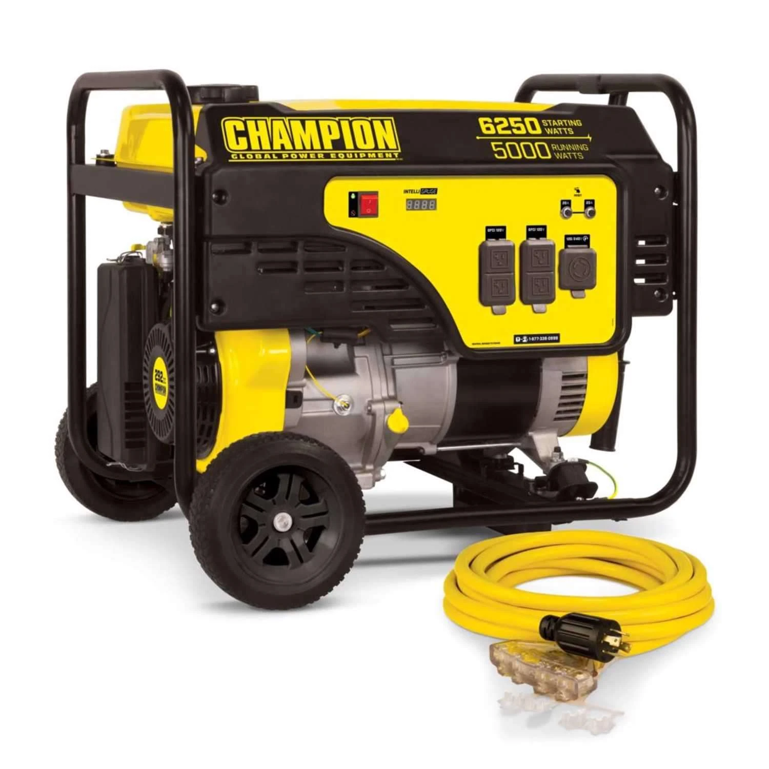 Champion 5000 W 120/240 V Gasoline Portable Generator 3 Champion 5000 W 120/240 V Gasoline Portable Generator