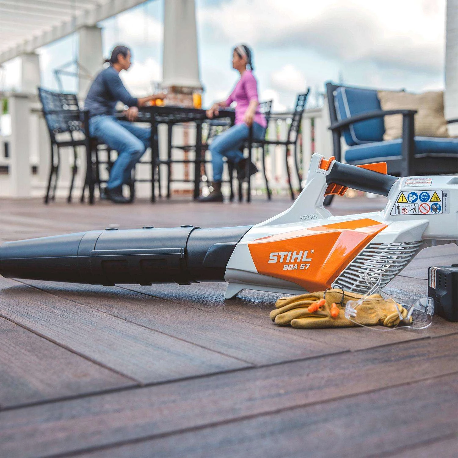 STIHL BGA 57 123 Mph 365 CFM 36 V Battery Handheld Leaf Blower Kit (Battery & Charger) 10 STIHL BGA 57 123 Mph 365 CFM 36 V Battery Handheld Leaf Blower Kit (Battery & Charger) - Image 8