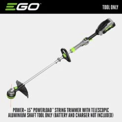 EGO Power+ Powerload ST1510T 15 In. 56 V Battery String Trimmer Tool Only W/ TELESCOPIC SHAFT 11 EGO Power+ Powerload ST1510T 15 In. 56 V Battery String Trimmer Tool Only W/ TELESCOPIC SHAFT -Power Lawn Equipment 7d00e3da ab0f 4c51 8295 e9890c26bff8