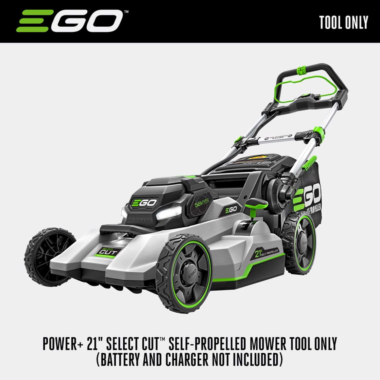 EGO Power+ LM2130SP 21 In. 56 V Battery Self-Propelled Lawn Mower Tool Only 4 EGO Power+ LM2130SP 21 In. 56 V Battery Self-Propelled Lawn Mower Tool Only - Image 2