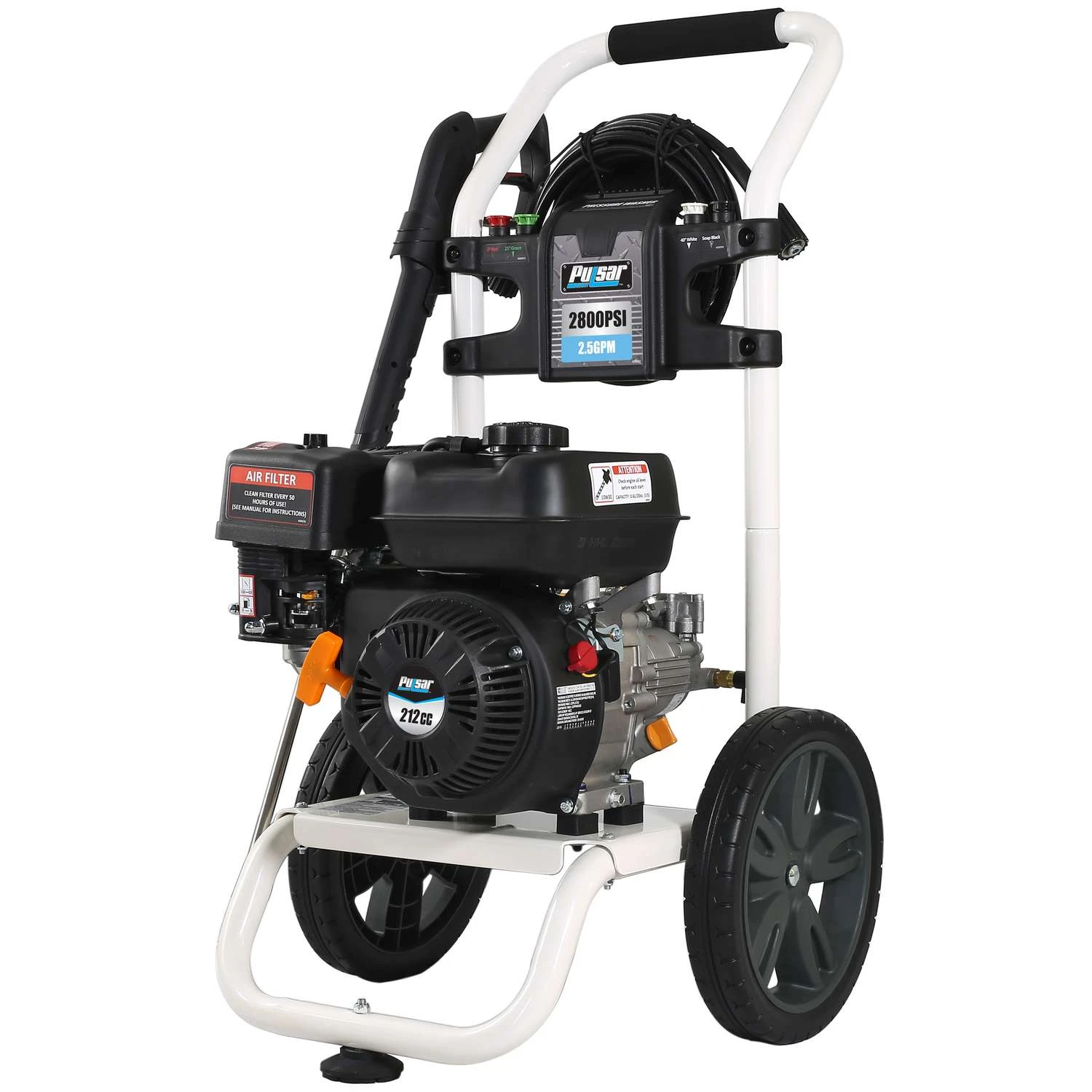 Pulsar OEM Branded 2800 Psi Gas 2.4 Gpm Pressure Washer 3 Pulsar OEM Branded 2800 Psi Gas 2.4 Gpm Pressure Washer