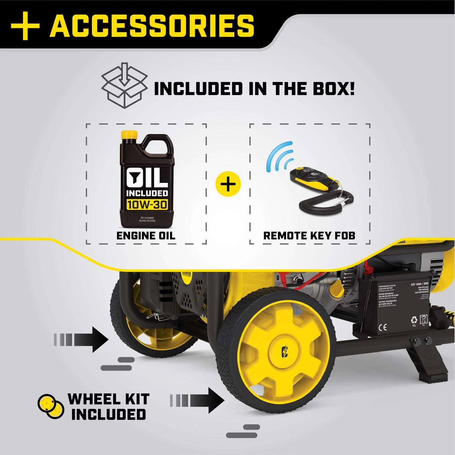 Champion 7500 W 120/240 V Gasoline Portable Generator 9 Champion 7500 W 120/240 V Gasoline Portable Generator - Image 7