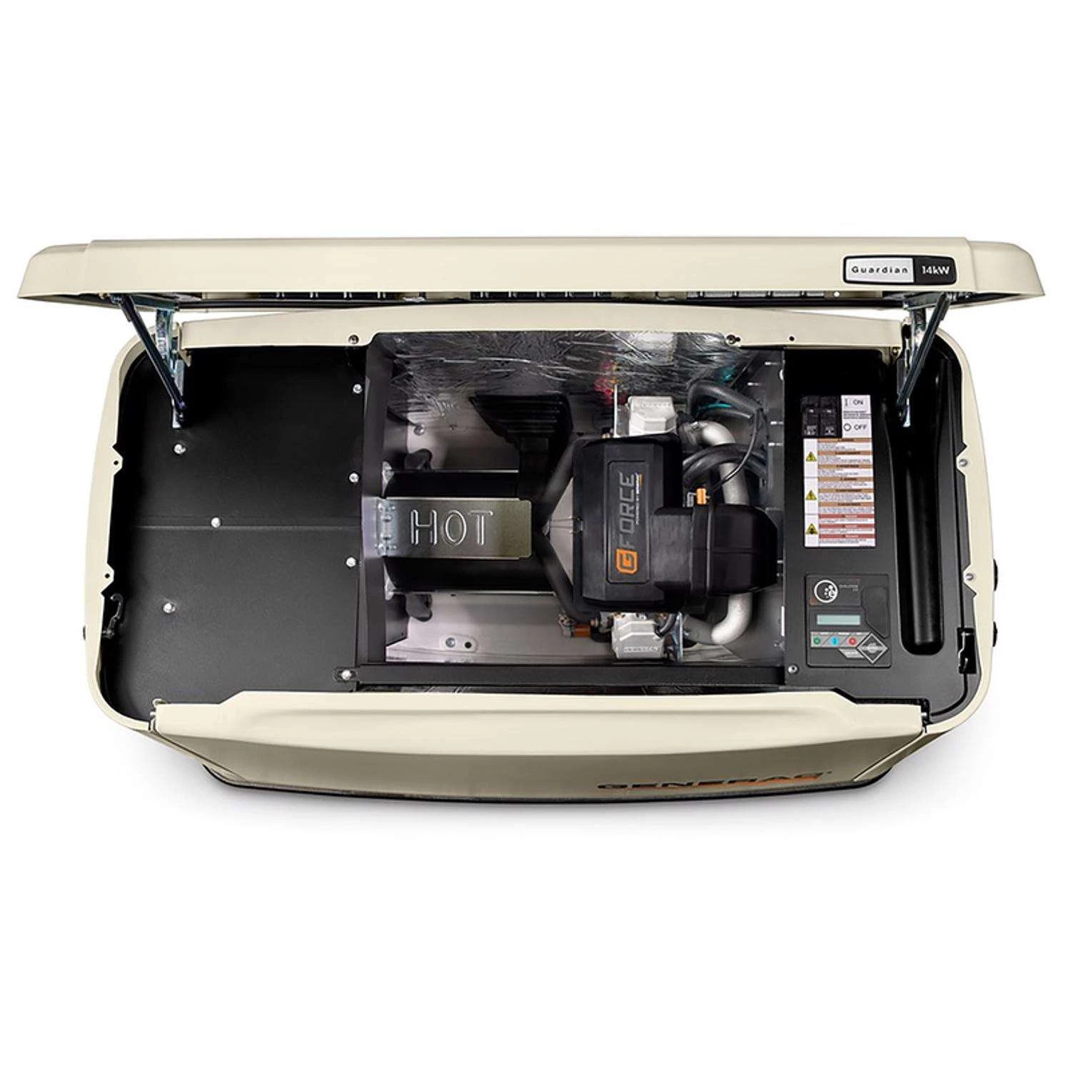 Generac Guardian 14000 W 240 V Natural Gas Or Propane Home Standby Generator 7225 4 Generac Guardian 14000 W 240 V Natural Gas Or Propane Home Standby Generator 7225 - Image 2