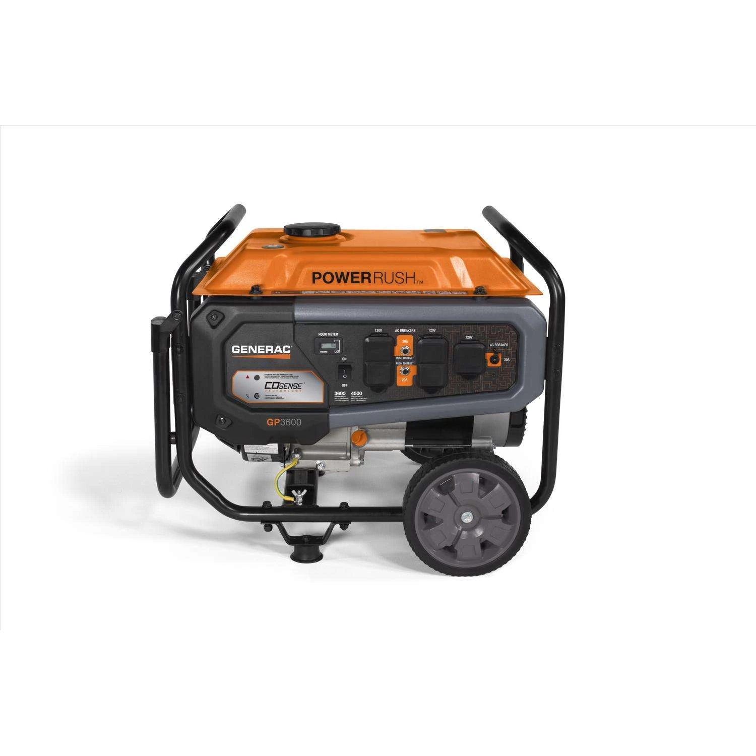 Generac 3600 W 4500 W 120 V Gasoline Portable Portable Generator 4 Generac 3600 W 4500 W 120 V Gasoline Portable Portable Generator - Image 2