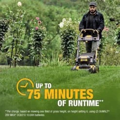 DeWalt 20V MAX DCMWP233U2 21 In. 20 V Battery Lawn Mower Kit (Battery & Charger) -Power Lawn Equipment 91385a64 02e8 4a01 a962 52f58678c1a9