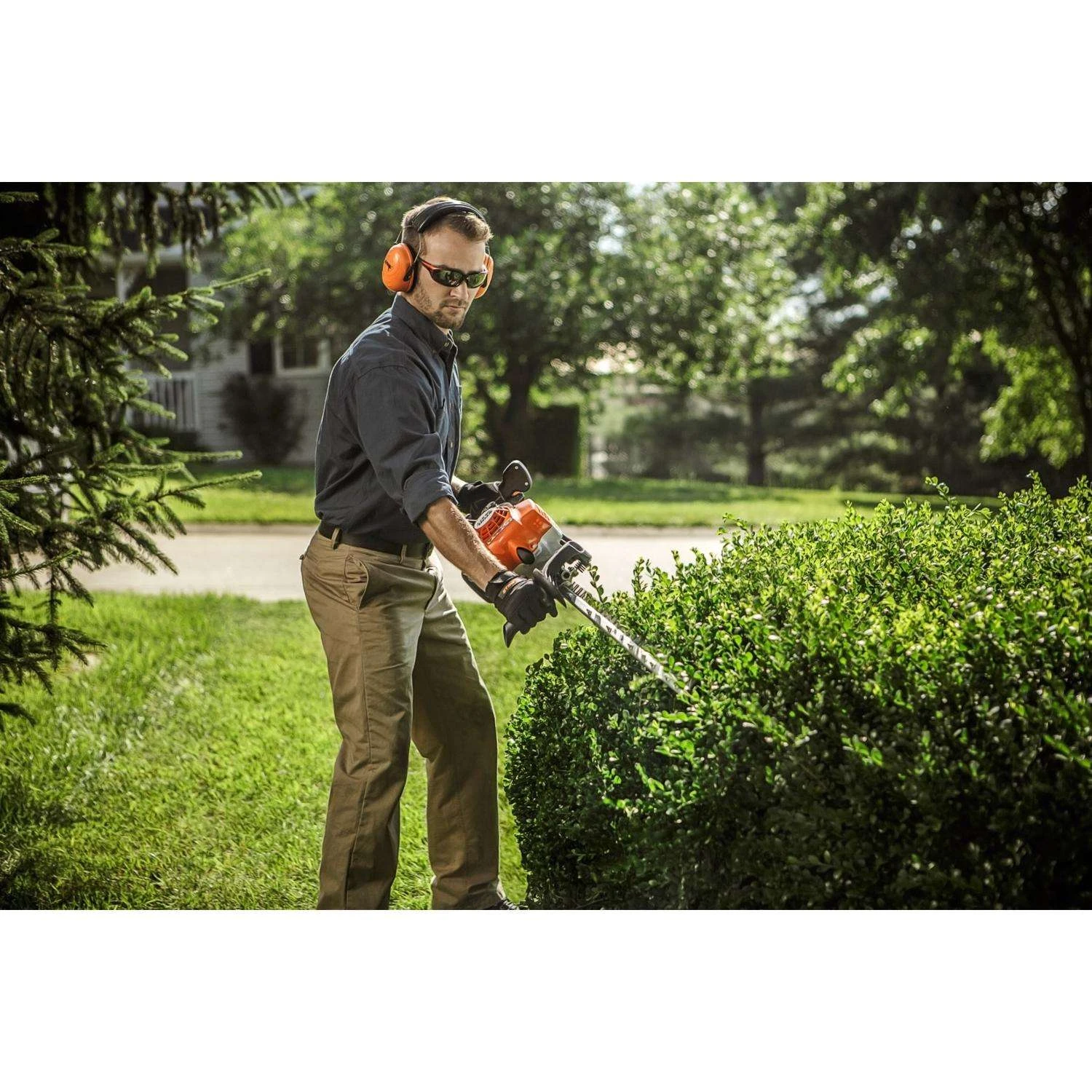 STIHL HS 87 T 40 In. Gas Hedge Trimmer 5 STIHL HS 87 T 40 In. Gas Hedge Trimmer - Image 3