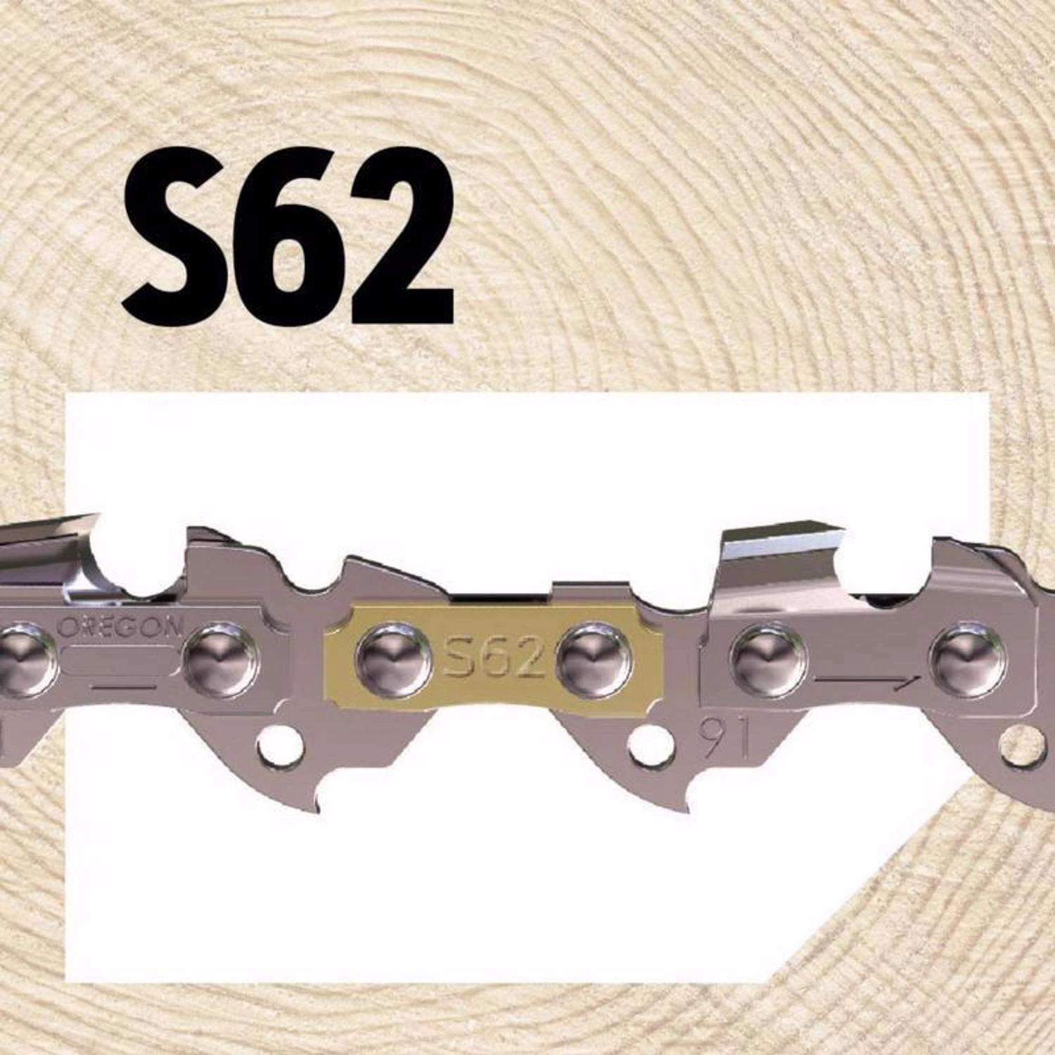 Oregon AdvanceCut S62 18 In. Chainsaw Chain 62 Links 9 Oregon AdvanceCut S62 18 In. Chainsaw Chain 62 Links - Image 7