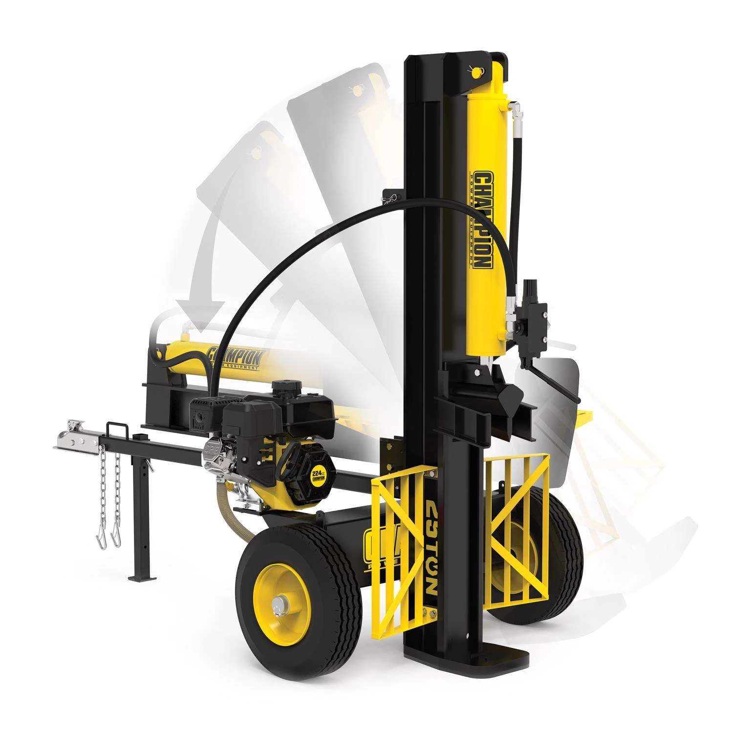 Champion 25 Ton Gas 224 Cc 4 Stoke Log Splitter 5 Champion 25 Ton Gas 224 Cc 4 Stoke Log Splitter - Image 3