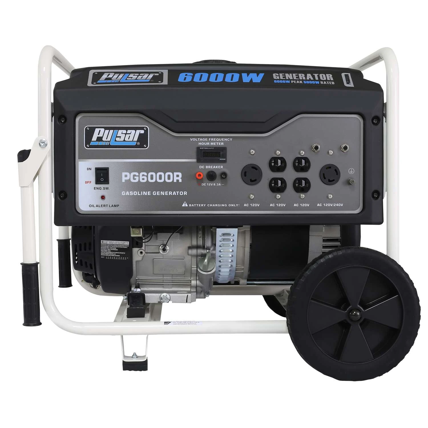 Pulsar 5000 W 120/240 V Gasoline Portable Generator 4 Pulsar 5000 W 120/240 V Gasoline Portable Generator - Image 2