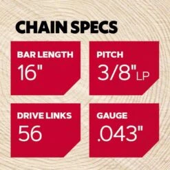 Oregon AdvanceCut R56 16 In. Chainsaw Chain 56 Links 14 Oregon AdvanceCut R56 16 In. Chainsaw Chain 56 Links -Power Lawn Equipment 977dc708 4c16 4e99 8b7d 8ffbd1f2b968