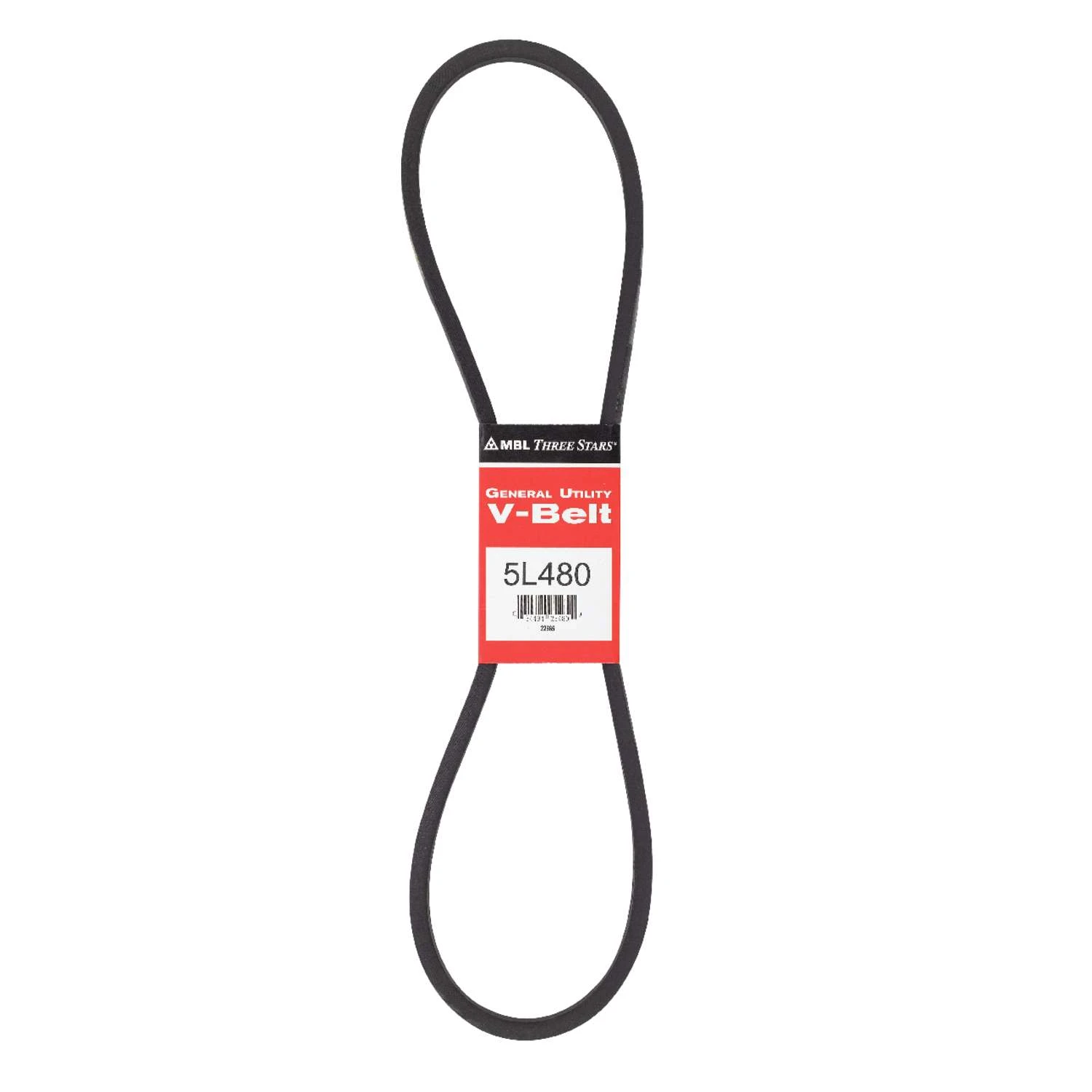 Mitsuboshi FHP 5L480 Standard General Utility V-Belt 0.63 In. W X 48 In. L For Fractional Horsepower 3 Mitsuboshi FHP 5L480 Standard General Utility V-Belt 0.63 In. W X 48 In. L For Fractional Horsepower