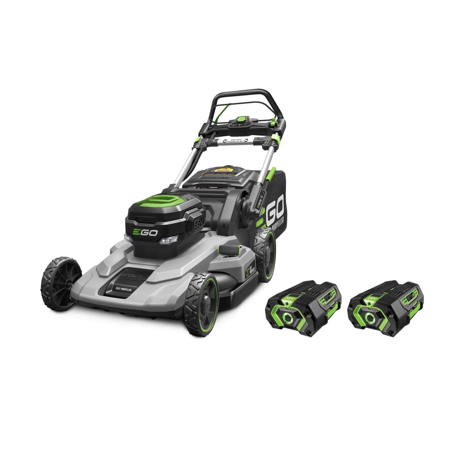EGO Power+ LM2102SP-A 21 In. 56 V Battery Self-Propelled Lawn Mower Kit (Battery & Charger) W/ TWO 4.0 AH BATTERIES 3 EGO Power+ LM2102SP-A 21 In. 56 V Battery Self-Propelled Lawn Mower Kit (Battery & Charger) W/ TWO 4.0 AH BATTERIES