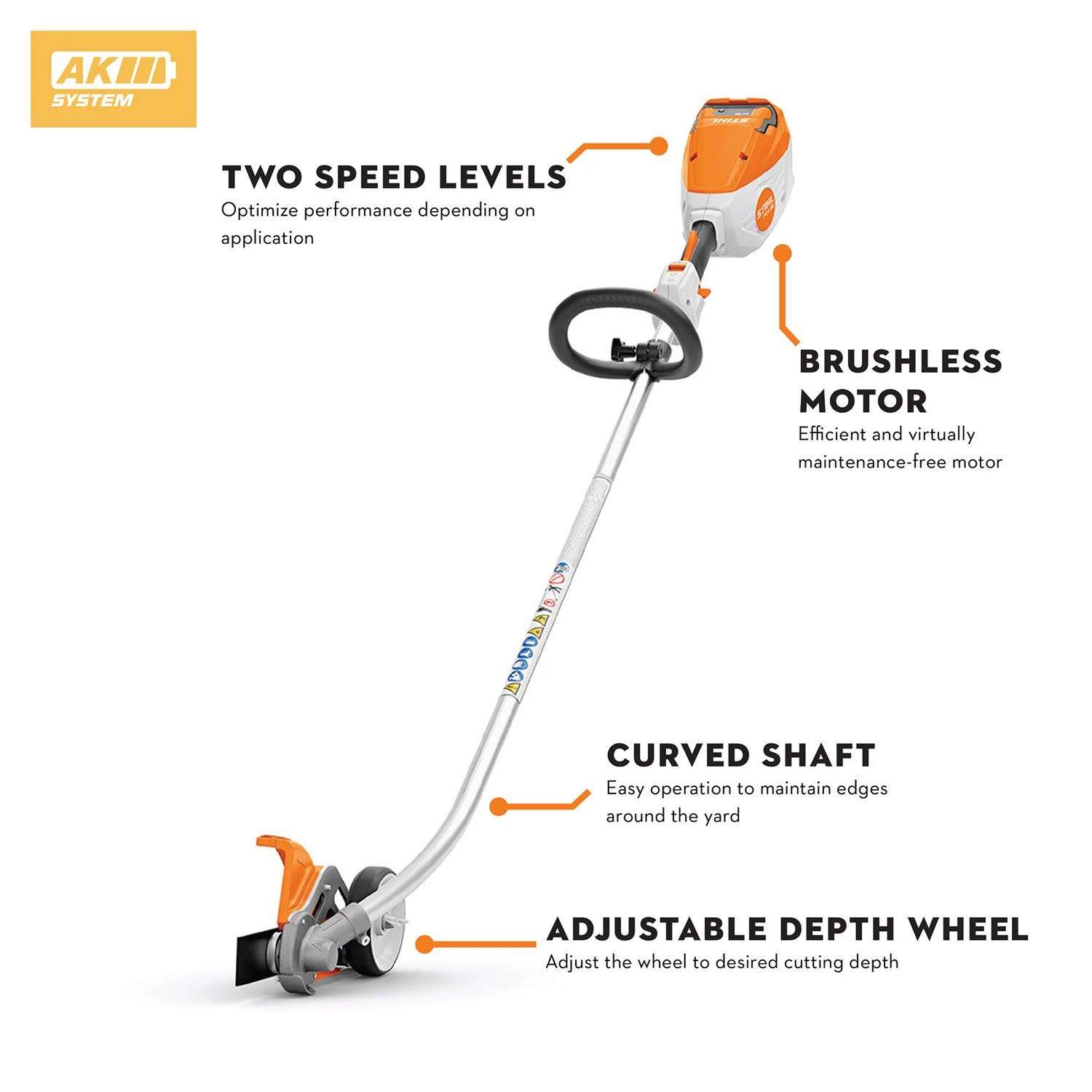 STIHL FCA 80 Battery Edger Tool Only 5 STIHL FCA 80 Battery Edger Tool Only - Image 3