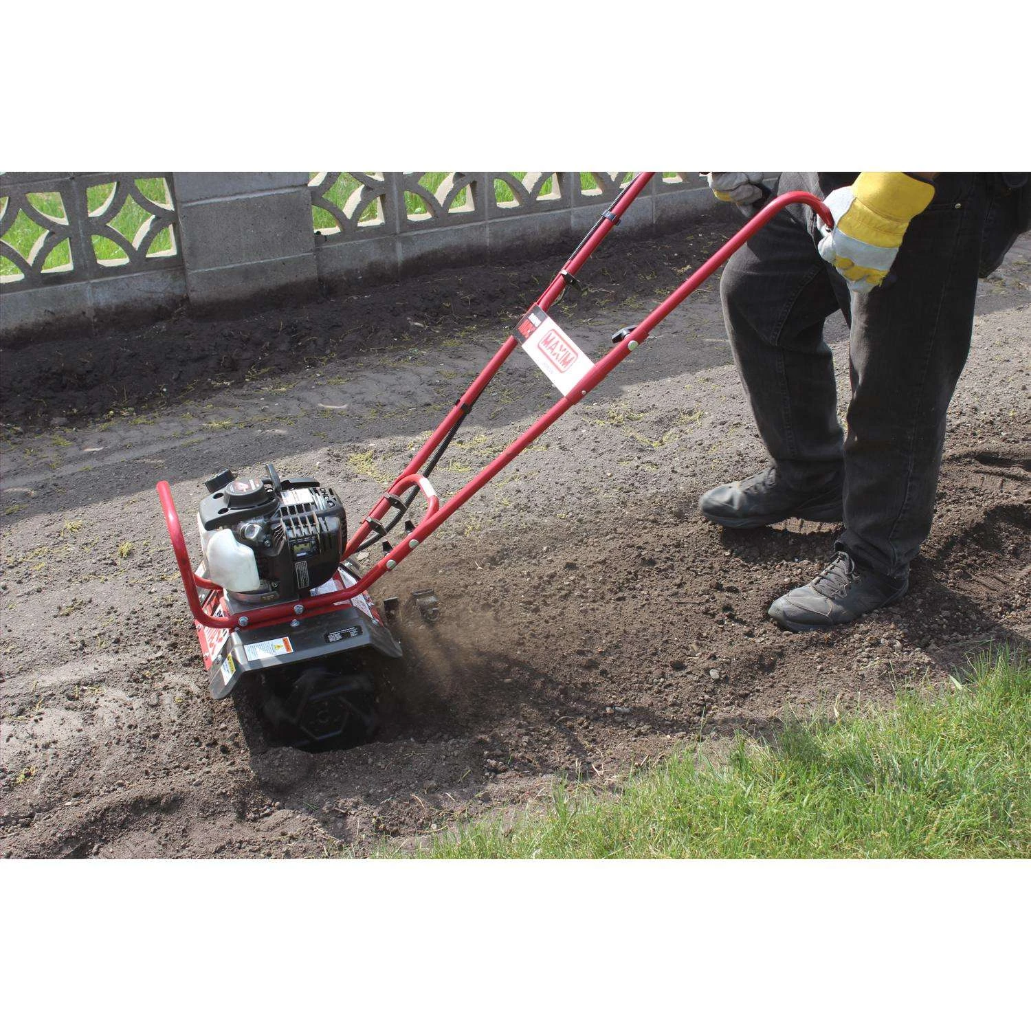 Maxim Mini Max 8 In. 4-Cycle 35 Cc Cultivator/Tiller 6 Maxim Mini Max 8 In. 4-Cycle 35 Cc Cultivator/Tiller - Image 4