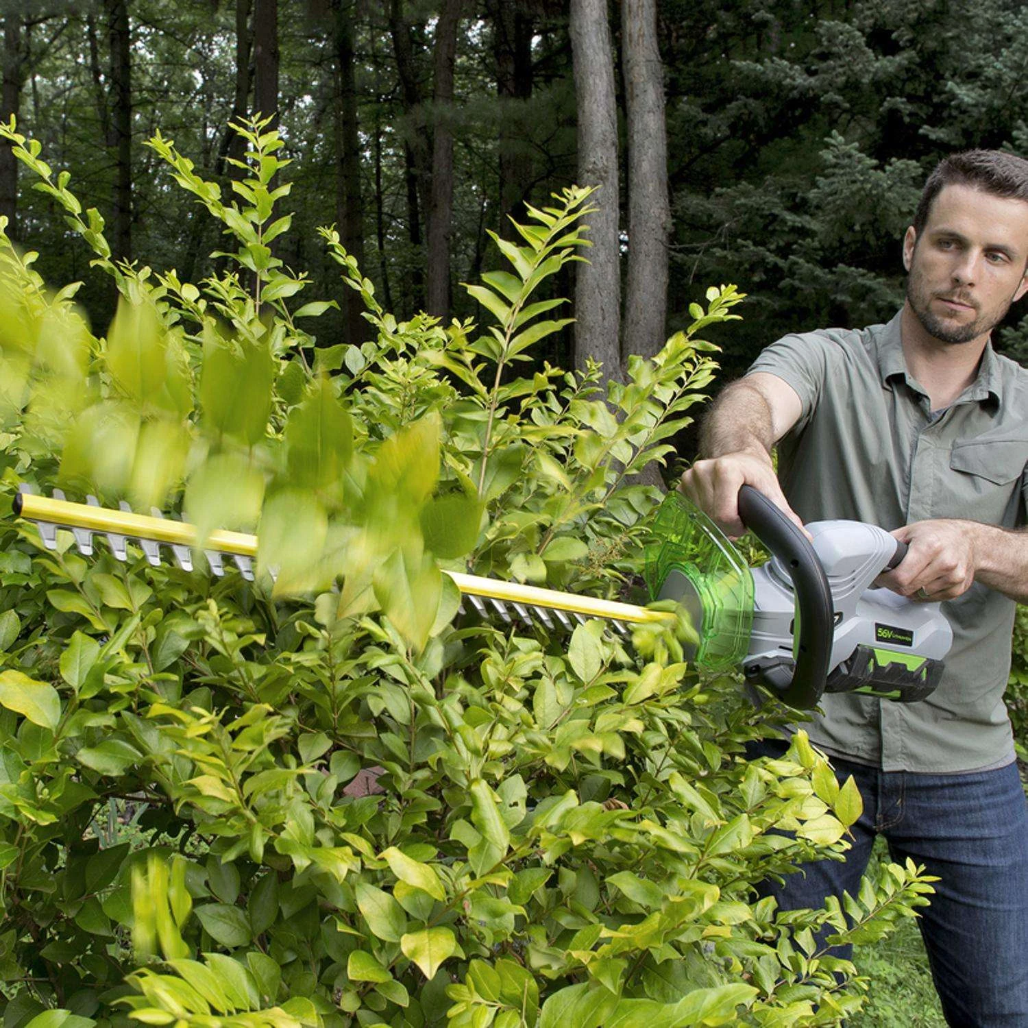 EGO Power+ HT2411 24 In. 56 V Battery Hedge Trimmer Kit (Battery & Charger) W/ 2.5 AH BATTERY 10 EGO Power+ HT2411 24 In. 56 V Battery Hedge Trimmer Kit (Battery & Charger) W/ 2.5 AH BATTERY - Image 8