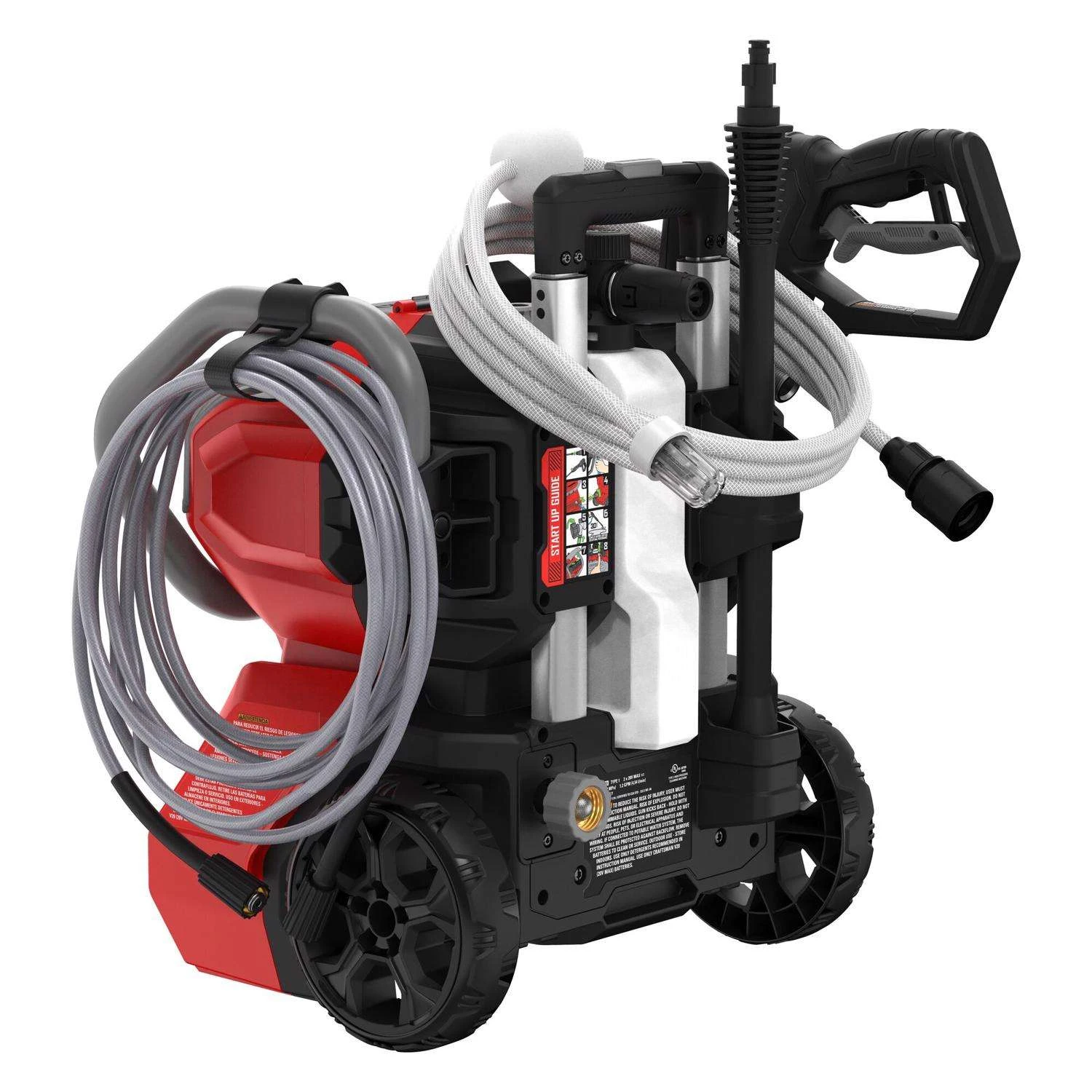 Craftsman V20 CMCPW1500N2 1500 Psi Battery 1.2 Gpm Pressure Washer 4 Craftsman V20 CMCPW1500N2 1500 Psi Battery 1.2 Gpm Pressure Washer - Image 2