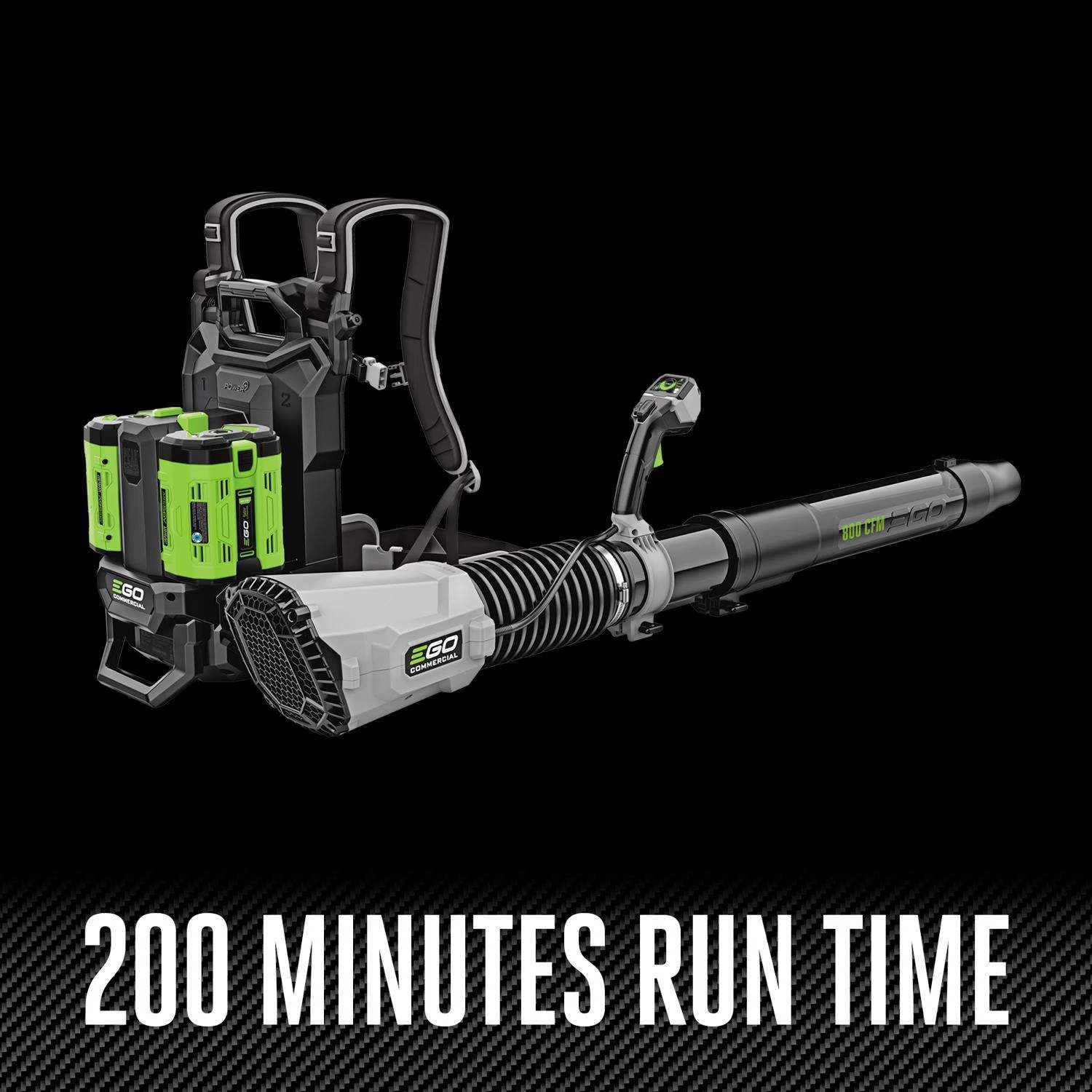 EGO Commercial LBPX8006-2 190 Mph 800 CFM 56 V Battery Backpack Leaf Blower Kit (Battery & Charger) 8 EGO Commercial LBPX8006-2 190 Mph 800 CFM 56 V Battery Backpack Leaf Blower Kit (Battery & Charger) - Image 6