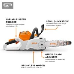 STIHL MSA 160 C-B 12 In. 36 V Battery Chainsaw Tool Only 5 STIHL MSA 160 C-B 12 In. 36 V Battery Chainsaw Tool Only -Power Lawn Equipment a86f651d af83 4aa3 8726 a789bbfd03b7