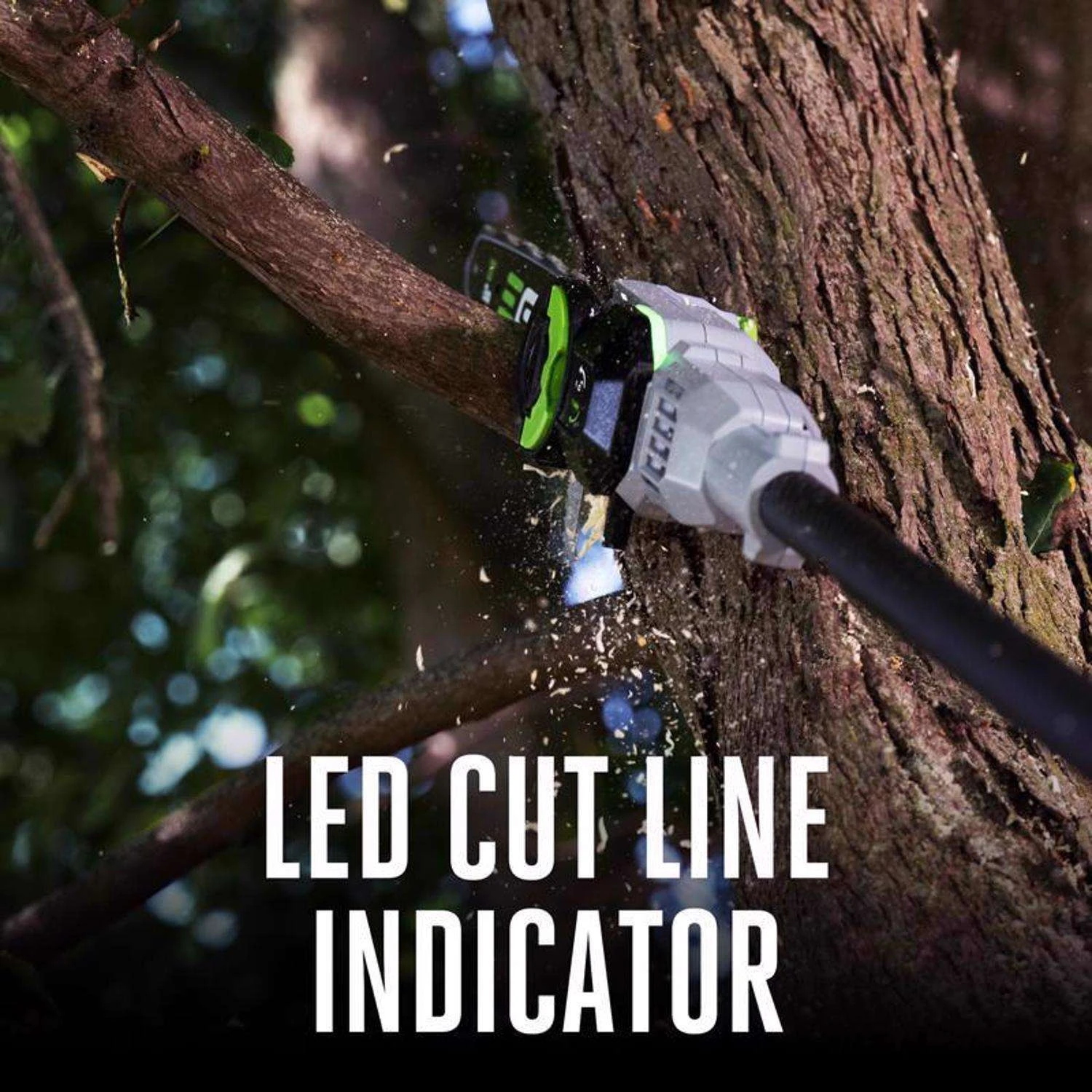 EGO Power+ PS1001 10 In. 56 V Battery Pole Saw Kit (Battery & Charger) 5 EGO Power+ PS1001 10 In. 56 V Battery Pole Saw Kit (Battery & Charger) - Image 3