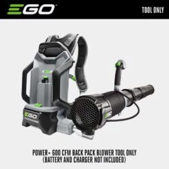 EGO Power+ LB6000 145 Mph 600 CFM 56 V Battery Backpack Leaf Blower Tool Only 12 EGO Power+ LB6000 145 Mph 600 CFM 56 V Battery Backpack Leaf Blower Tool Only -Power Lawn Equipment aa299acb 56e1 4399 8ae4 ca08e8489a93