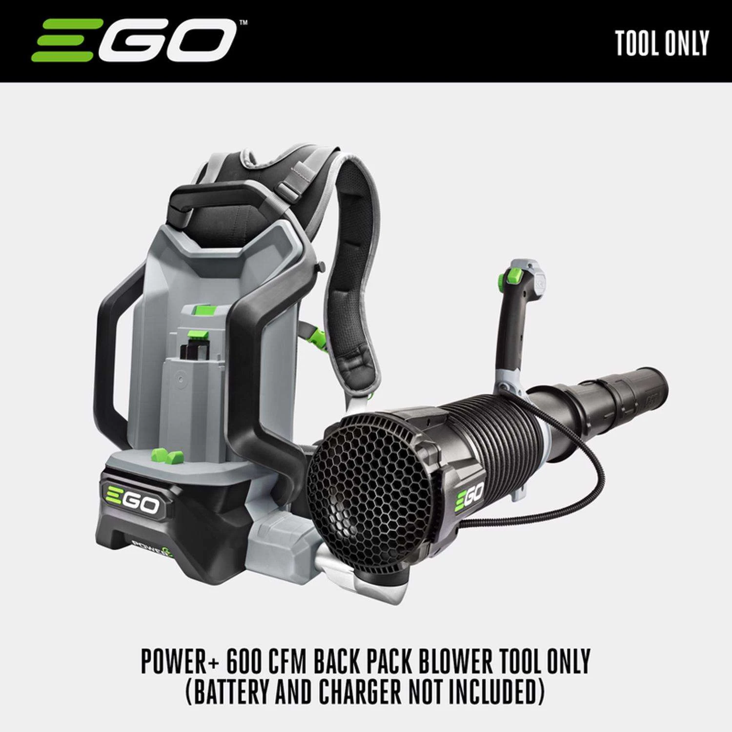 EGO Power+ LB6000 145 Mph 600 CFM 56 V Battery Backpack Leaf Blower Tool Only 4 EGO Power+ LB6000 145 Mph 600 CFM 56 V Battery Backpack Leaf Blower Tool Only - Image 2