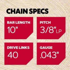 Oregon AdvanceCut R40 10 In. Chainsaw Chain 40 Links 14 Oregon AdvanceCut R40 10 In. Chainsaw Chain 40 Links -Power Lawn Equipment aac6b606 67c1 47db 8589 d1f85e58476b