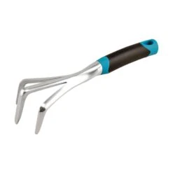 Radius Garden Dig 3 Tine Aluminum Hand Cultivator 5 In. Poly Handle