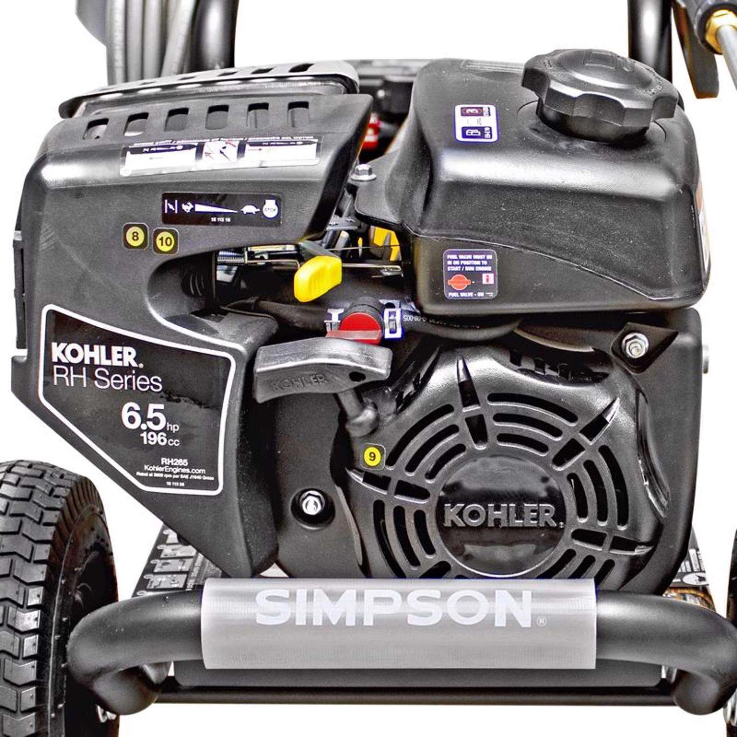 Simpson Megashot MS60763-S Kohler 3100 Psi Gas 2.4 Gpm Pressure Washer 7 Simpson Megashot MS60763-S Kohler 3100 Psi Gas 2.4 Gpm Pressure Washer - Image 5