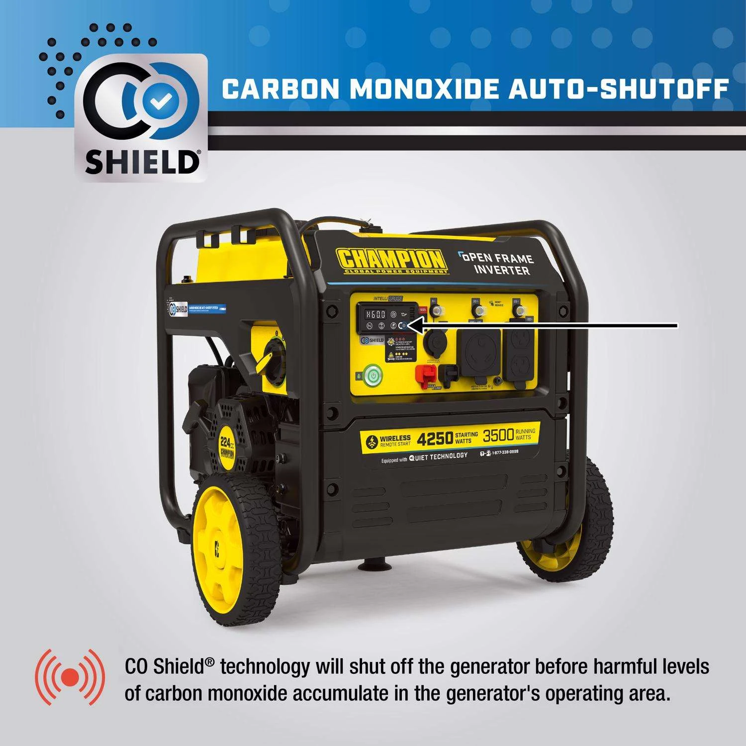 Champion 3500 W 120 V Gasoline Generator 4 Champion 3500 W 120 V Gasoline Generator - Image 2