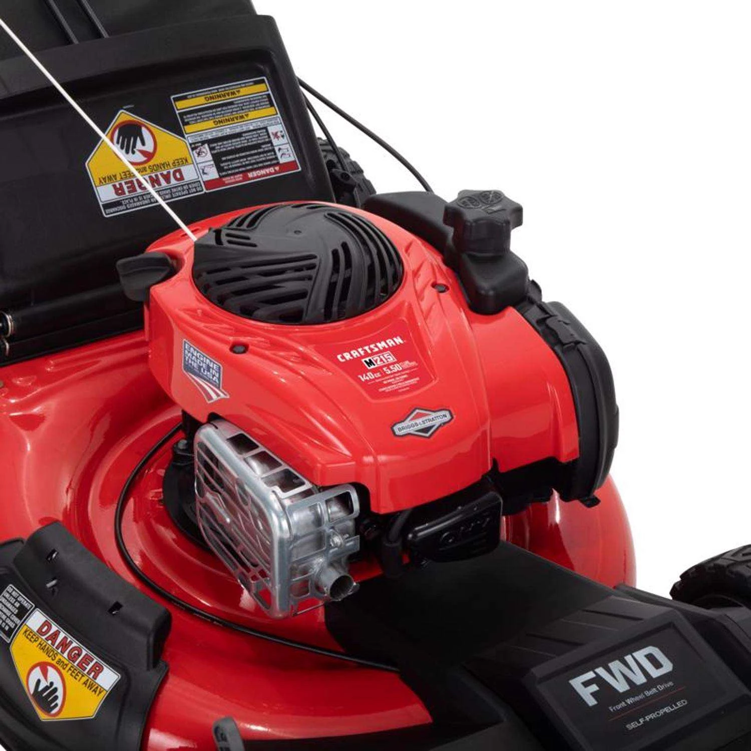 Craftsman CMXGMAM2703841 21 In. 140 Cc Gas Self-Propelled Lawn Mower 6 Craftsman CMXGMAM2703841 21 In. 140 Cc Gas Self-Propelled Lawn Mower - Image 4